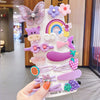 4#purple butterfly + eggplant 14-piece set (without card)