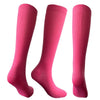 Pure color high-quality rose red 1 pair / s/m (foot size 34-38)