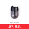 183511 mini single hole pencil sharpener black