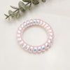 Mermaid ji telephone cord-light pink