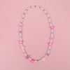 Soft clay imitation pearl necklace (can also be made into a bracelet)