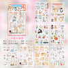 Cute big family / 8 sheets/pack (not repeated)