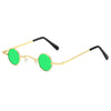 Gold frame green film