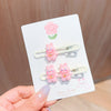 Pink bunny 2pcs/card
