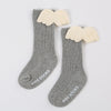 Db032 double needle wings hemp gray / s code (0-1 years old)