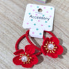 6. [red little flower] a pair