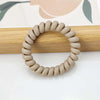 Frosted large telephone cord - light gray