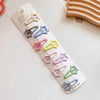 10 big five-star hair clips to send cards