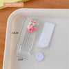 6#pink glasses rabbit hook