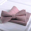 Lotus root starch/gold thread (bow tie + pocket square)