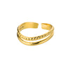 Gold / adjustable opening