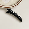 1# hollow out - black