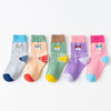 Cartoon dog socks / 9 months to 2 years old (foot length 9-12cm)