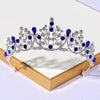 Crown silver blue