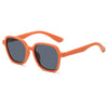 Orange frame gray slice