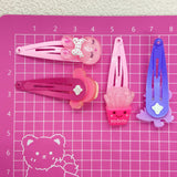 Children's bb clip set mixed color cartoon girl student baby hair accessories broken hair clip physical store merchant super stall supply