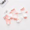 C579 animal stripes - orange fox / xs (about 0-1 years old)