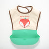 28 little fox - green bag