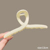 Milk white matte cross (13cm)
