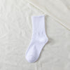 Unisex high socks [white] / one size fits all