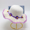 Wavy circle small flower purple / recommended for 3-7 years old