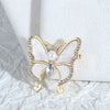 White crystal butterfly