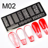 Yzw-m02 / 100*40mm blue film white background