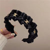 Pleated headband - arc de triomphe