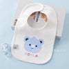 Little koala on white background