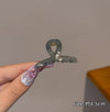 Gray mini grab clip