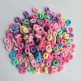 Baby hair ring soft baby hair rope five-petal flower towel ring does not hurt hair head rope children's thumb small rubber band