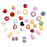 Children's candy color resin decorative buttons baby baby knitted cardigan coat buttons handmade button accessories