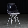 Grey-white metal legs / 40*40*85cm