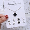 A12【earrings necklace set】