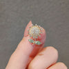Anti-light brooch 10# sun flower