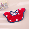 Jacquard petal red star