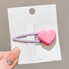 3#bb clip rose red heart