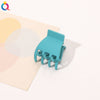 Frosted mini clip-seven-tooth hole blue / qiyue factory direct sales