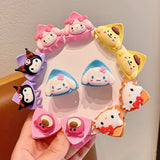 New cartoon cat ear hair clip Sanrio cute small clip cute baby broken hair clip bangs clip wholesale