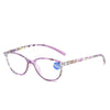 Purple / +100 (anti-blue light reading glasses)