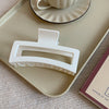 Frosted beige square gripper