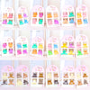 1#spring color 4pcs/card (2.5cm)
