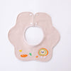 Hexagon embroidered gray bread