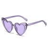 Transparent purple frame purple film