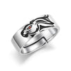 Red eye bunny ring / adjustable opening