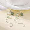 Sapphire bead tassel s2270