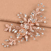 Rose gold shiny barrette