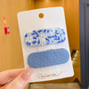 1# blue pair about 6.5cm
