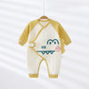 Ginger yellow warm dinosaur butterfly coat / 52cm