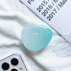 Transparent bracket - triangle - blue